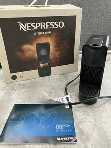 ◎0605p0910 NESPRESSO ESSENZA MINIC C30-BK エッセンサ ミニ ピアノブラック コーヒーメーカー