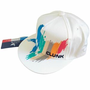 M153 新品 クランク 速乾 フリー CLUNK ゴルフキャップ 帽子 ゴルフウェア ホワイト 未使用品 タグ付き