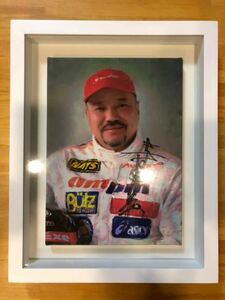 Art hand Auction ¡Autografiado por Yojiro Terada! Sr. Le Mans que ha participado en las 24 Horas de Le Mans durante muchos años., obra de arte, cuadro, retrato