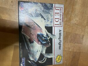  Star Wars A wing Fighter plastic model not yet constructed MPC A-Wing Fighter