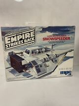 MPC スターウォーズ SNOWSPEEDER スノースピーダー　「帝国の逆襲」EP5, Luke Skywalker’s SnowSpeeder プラモデル　組立済　ヴィンテージ_画像2