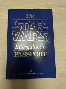 Vintage Star Wars Intergalactic Passport Ballantine Pass Port - 1983 George Lucas 本　コレクター　スターウォーズ　ファンクラブ