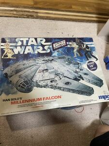 mpc millenium Falcon MILLENNIUM FALCON Star Wars the first period version electrical parts attaching that time thing construction ending 