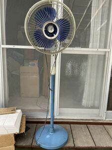  large electric fan [ Mitsubishi electric fan S30-A type ]MITSUBISHI Mitsubishi Electric Showa Retro antique retro 30cm Home stand fan operation verification settled 