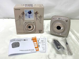 ●中古品●富士フイルム instax SQUARE SQ20 ベージュ (31724042406186SH)