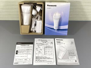 ＜未使用品＞Panasonic パナソニック 光美容器 光エステ ボディ&フェイス用 コンパクト ゴールド調 ES-WH77-N（11424042006003SM）