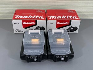 < не использовался товар > Makita батарея BL1820B 2 шт. комплект 18V 2.0Ah(50224051707489IK)