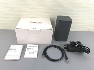 ＜ジャンク品＞ドコモ 5G対応 ホームルーター HR01 ダークグレー（11423112218587IK）