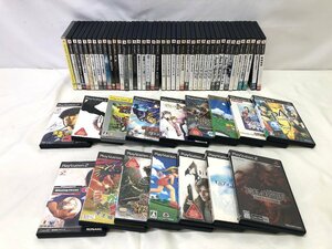 ●ジャンク品●メーカー各社　PS2ソフト57点セット (20723112418705SH)