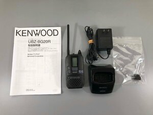 ＜中古品＞KENWOOD ケンウッド 特定小電力 トランシーバー UBZ-BG20R（12423120119019SM）