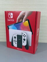 ☆未使用品☆ Nintendo ニンテンドースイッチ Nintendo Switch 有機ELモデル HEG-S-KAAAA　Joy-Con(L)/(R) ホワイト （11124042306124MI）_画像1