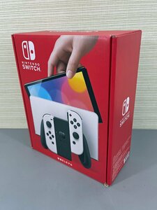 ☆未使用品☆ Nintendo ニンテンドースイッチ Nintendo Switch 有機ELモデル HEG-S-KAAAA　Joy-Con(L)/(R) ホワイト （11124042306125MI）