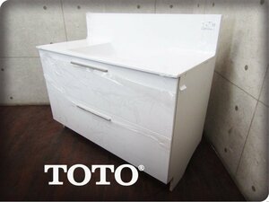 ■未使用品■TOTO■W75■洗面化粧台下台のみ■Octave/オクターブ■LDFB120BCGGG1W■29万■khhw774k