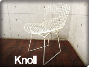 ■Knoll/ノール■高級■Side Chair/サイドチェア■ワイヤーチェア■ヴィンテージ■ハリー・ベルトイア■20万■ft9025k