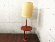 ■展示品■ACME Furniture■高級■DELMAR LAMP/デルマーランプ■ウォルナット/真鍮メッキ■フロアライト■eee5812k_画像3