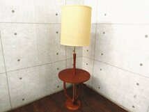 ■展示品■ACME Furniture■高級■DELMAR LAMP/デルマーランプ■ウォルナット/真鍮メッキ■フロアライト■eee5812k_画像4