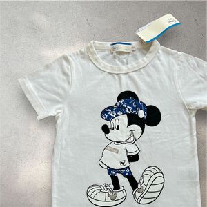 【新品】Disney ディズニー　Tシャツ　ミッキー　トップス　100