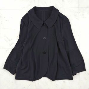 美品♪ センソユニコ ブラウス シャツ ジャケット とろみ ブラック