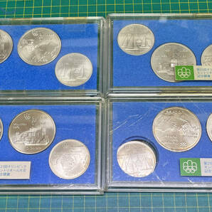 [銀貨] 第21回（1976年）モントリオールオリンピック 記念銀貨 ４枚入りを4セットの画像2