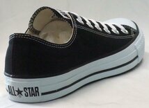 送料無料 CONVERSE CANVAS ALL STAR OX ブラック 26.0cm コンバース キャンバス オールスター ローカット スニーカー 定番 人気No.１カラー_画像4