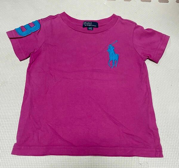 POLO by Ralph Lauren ポロ バイ ラルフローレン　Tシャツ　90 2T 幼児　ピンク