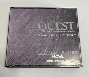 送料無料♪英会話CD NOVA ノバ 英語教材 QUEST Access1&2 3ディスク