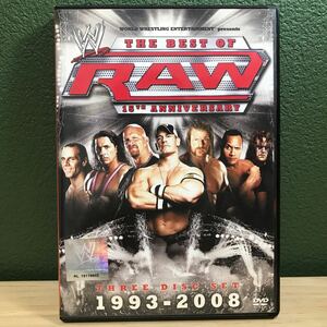 DVD WWE RAW 15thアニバーサリー＜3枚組＞　ワールドレスリングエンターテイメント　ロウ　　プロレス　格闘技