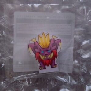 テオ・テスカトル カプとれ×モンスターハンター20th アクリルクリップ カプとれ限定 モンハン プライズ景品