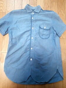  Junya Watanabe man yoke switch stitch short sleeves shirt / com .kyaruson Homme Lacoste polo-shirt Levi's North Face jacket . length 