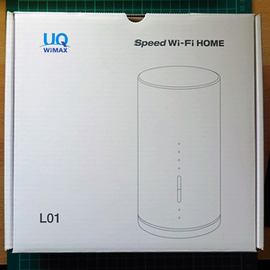 UQ Speed Wi-Fi HOME L01 ホワイト HWS31SWU HWS31MWU WiMAX2+ ホームルーター ジャンク