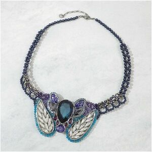 SWAROVSKI Swarovski 2011AW Wings of Fantasy колье крыло узор 