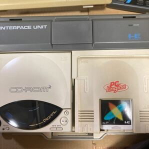 【訳あり】PCエンジン インターフェイスユニット CD-ROM2 コントローラーセットの画像2
