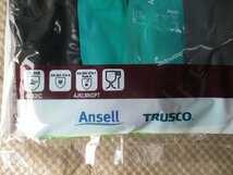 新品未使用品　TRUSCO　耐薬品・耐切創手袋　アルファテック　XL　58-735-10　１０組　へ-34_画像3