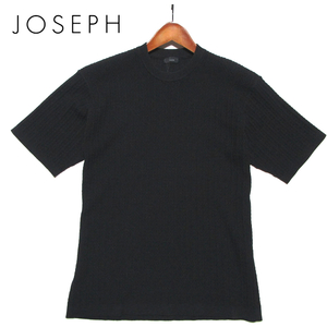 新品 【JOSEPH MEN ジョゼフメン】 定価2.5万　半袖サマーニット　サイズ48（L） ドライコットン　リンクス編み　オンワード樫山