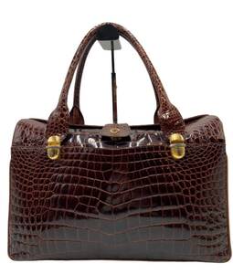 PARAINI крокодил натуральная кожа ручная сумочка бренд модный сияющий 