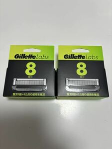新品未開封 Gillette Labs ジレット ラボ 替刃 角質除去バー搭載 8個入り 2箱 03