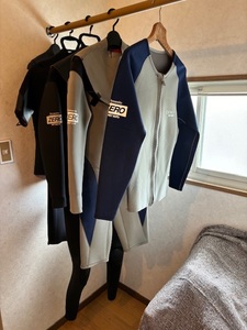 Wetsuits used L used 5枚set 