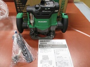 沖縄・離島は発送不可　新品・未使用 HiKOKI ハイコーキ マルチボルト36V コードレスルータ M3612DA（NN) 本体のみ