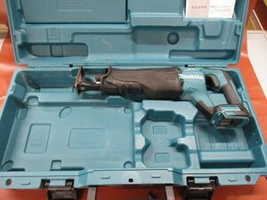 1円～(^^)/沖縄・離島は発送不可　中古動作品 マキタ 　 makita　14.4V 充電式レシプロソー JR147D 本体のみ＋専用ケース付き