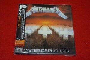 【新品同様 W紙ジャケ '86年作】 METALLICA / メタル・マスター 生産限定盤