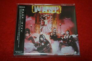 レア！【新品 '84年デビュー作】 W.A.S.P. / W.A.S.P. +ボーナス・トラック追加収録 未開封 