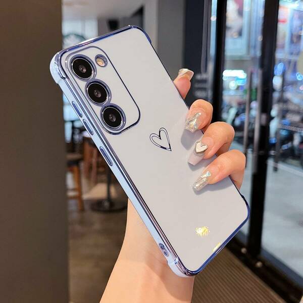 【人気商品】ケース 5G 携帯カバー S23 S23 Galaxy 女性 Galaxy 可愛い 韓国 心パターン おしゃれ 耐衝撃