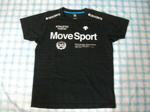 デサント　Move Sport 　スポーツTシャツ　黒　M　美品