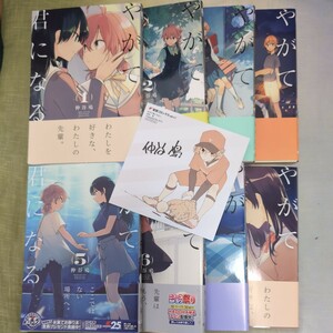 ☆送料無料☆　ほぼ初版　やがて君になる　全８巻　全巻　帯つき　＋　特典　イラストカード