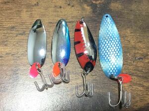 OLD/JOHNSON'S・Daiwa/SPRITE・Plunger他/美品含む4点セット/オールド/ジョンソン/スプライト・プランガー/(エリア/トラウト)