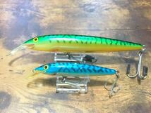 OLD/RAPALA/FMAG-11・18/SM・GM/美品含む2点/FINLAND/オールド/ラパラ/フローティング・マグナム/フィンランド/(ソルト/ショア)_画像1