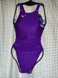 【 完全未使用品 】ミズノ 競泳水着 MIZUNO Oサイズ XL ストリームアクセラ バイオレット 紫 【箱付き】