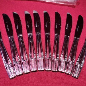 NOBLE noble knife cutlery 10ps.@ together Showa Retro Seto thing shop dead stock 