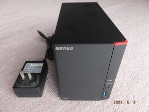 BUFFALO 超高速LinkStation LS720D0602 N HDD 500GBx2 美品！