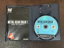 ★ 送料無料 PS2 アクション ★ METAL GEAR SOLID 2 SONS OF LIBERTY + 3 SNAKE EATER メタルギア ソリッド 動作確認済 説明書付き ★_画像3